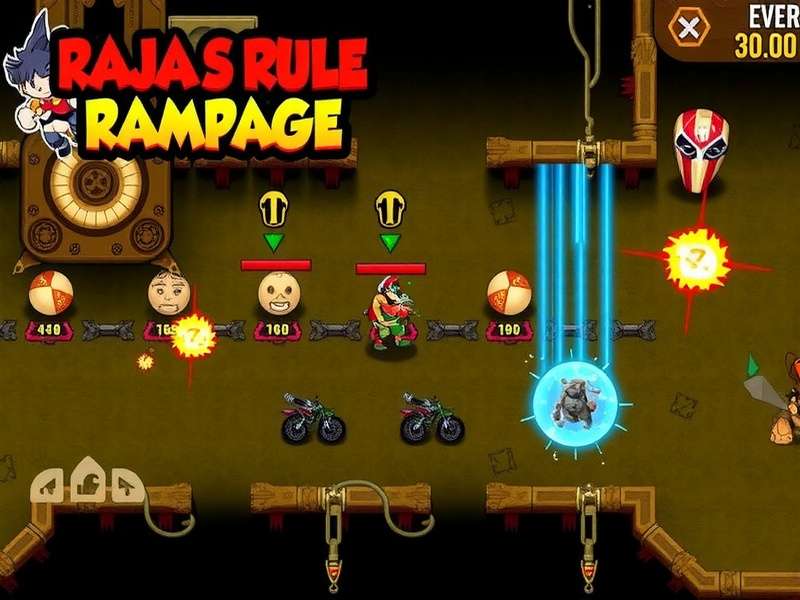 Intense Battle Scene from Raja S Rule Rampage Raja S Rule Rampage Gameplay Screenshot